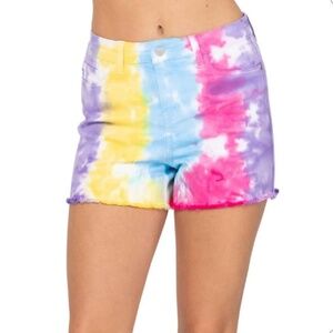 JUDY BLUE Tie-dye Shorts. Size S